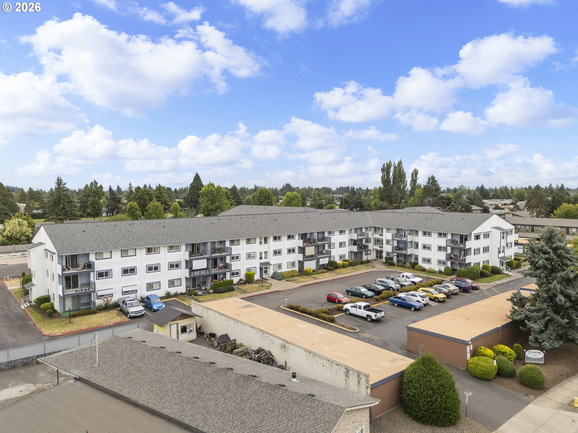 950 Evergreen Road, Unit 110 Woodburn, OR 97071 - Photo 36 of 38 Drone View/UAV