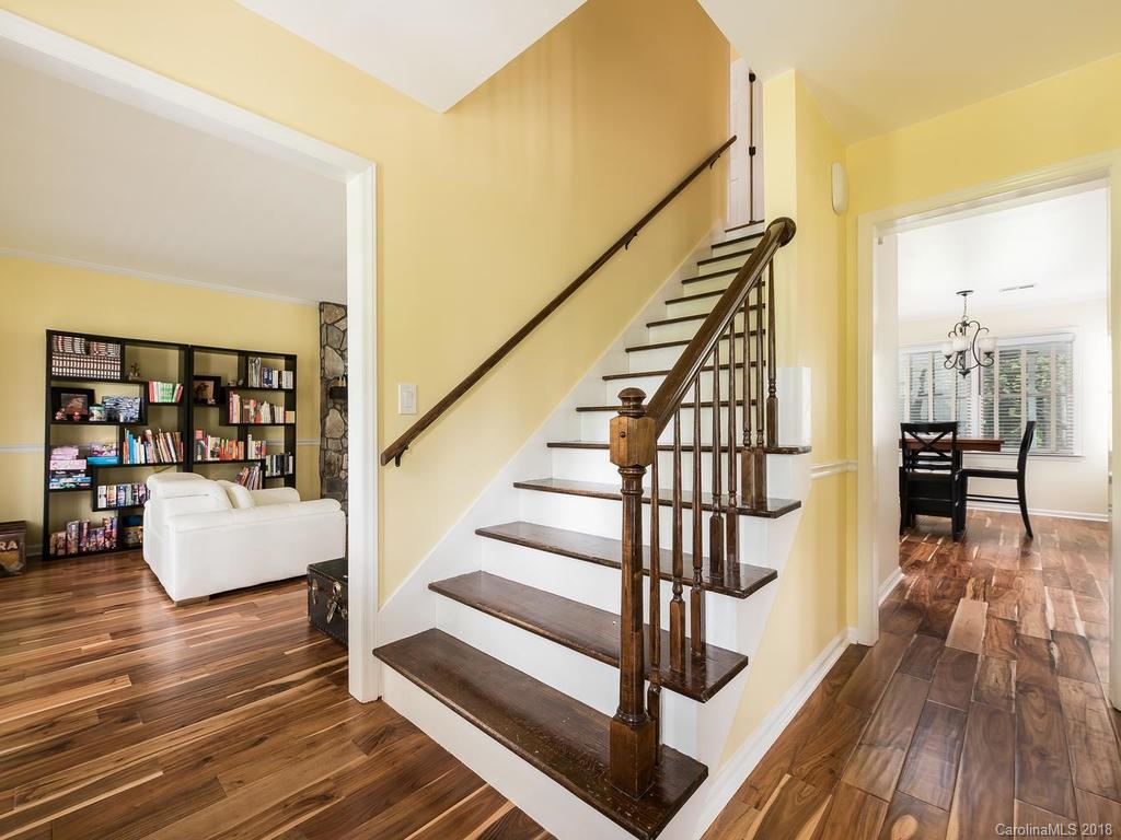 1527 Cobblestone Court, Unit 27A Fort Mill, SC 29708 - Photo 4 of 30 a view of entryway and hall with wooden floor