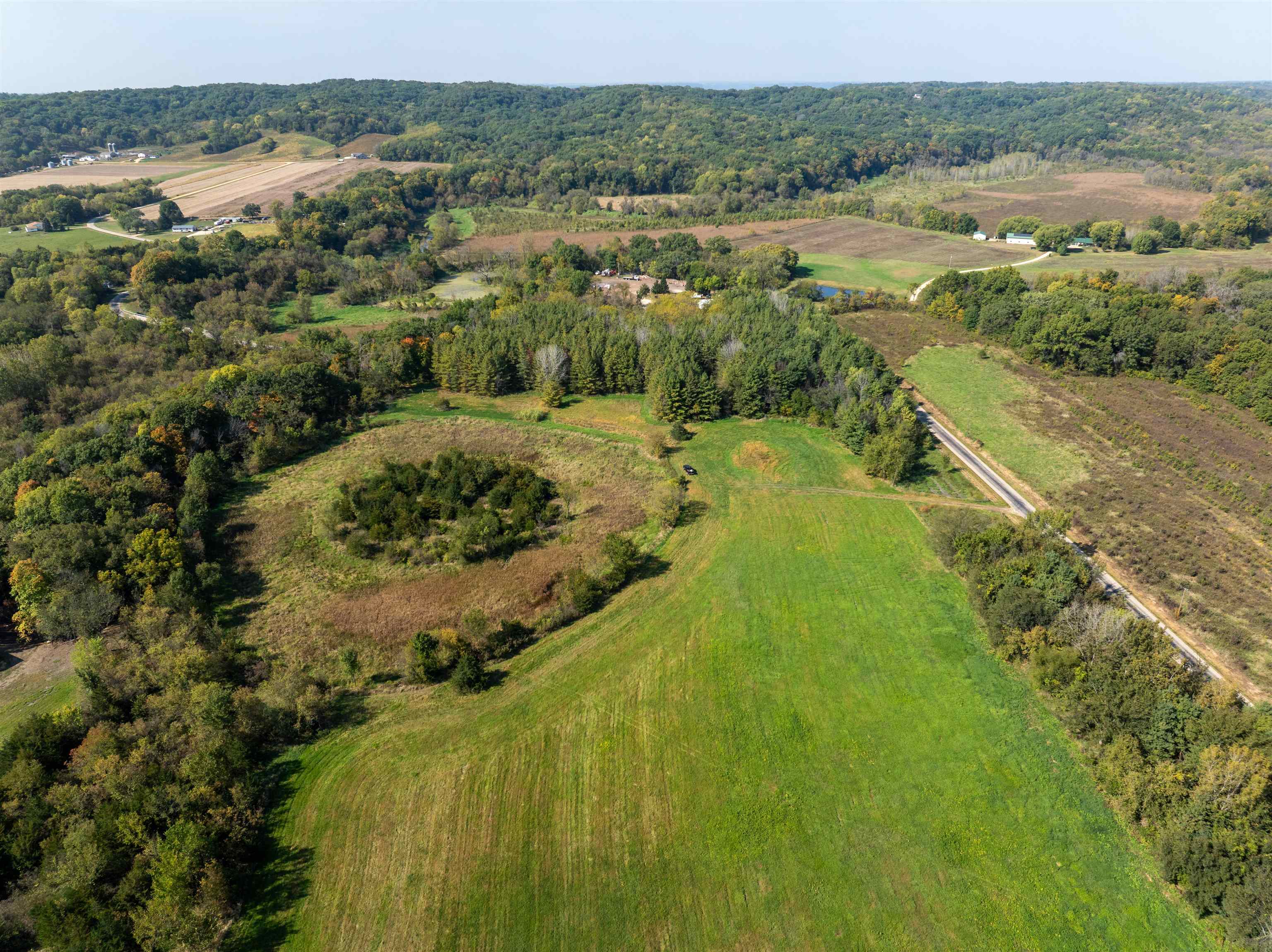 0 South Crazy Hollow Road Hanover, IL 61041 - Photo 18 of 98 a view of a forest with a lake