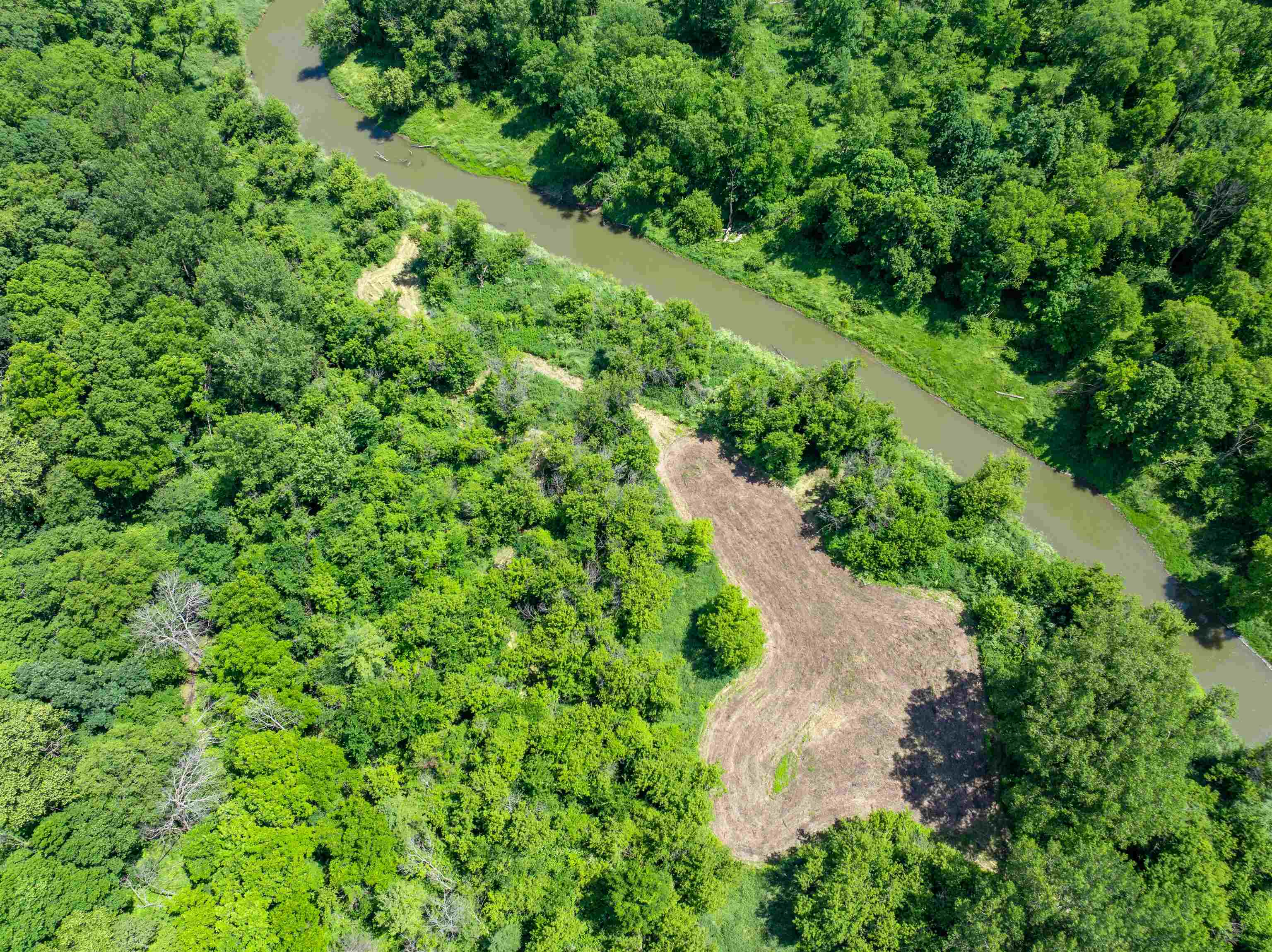 0 South Crazy Hollow Road Hanover, IL 61041 - Photo 36 of 98 an aerial view of residential house with outdoor space and trees all around