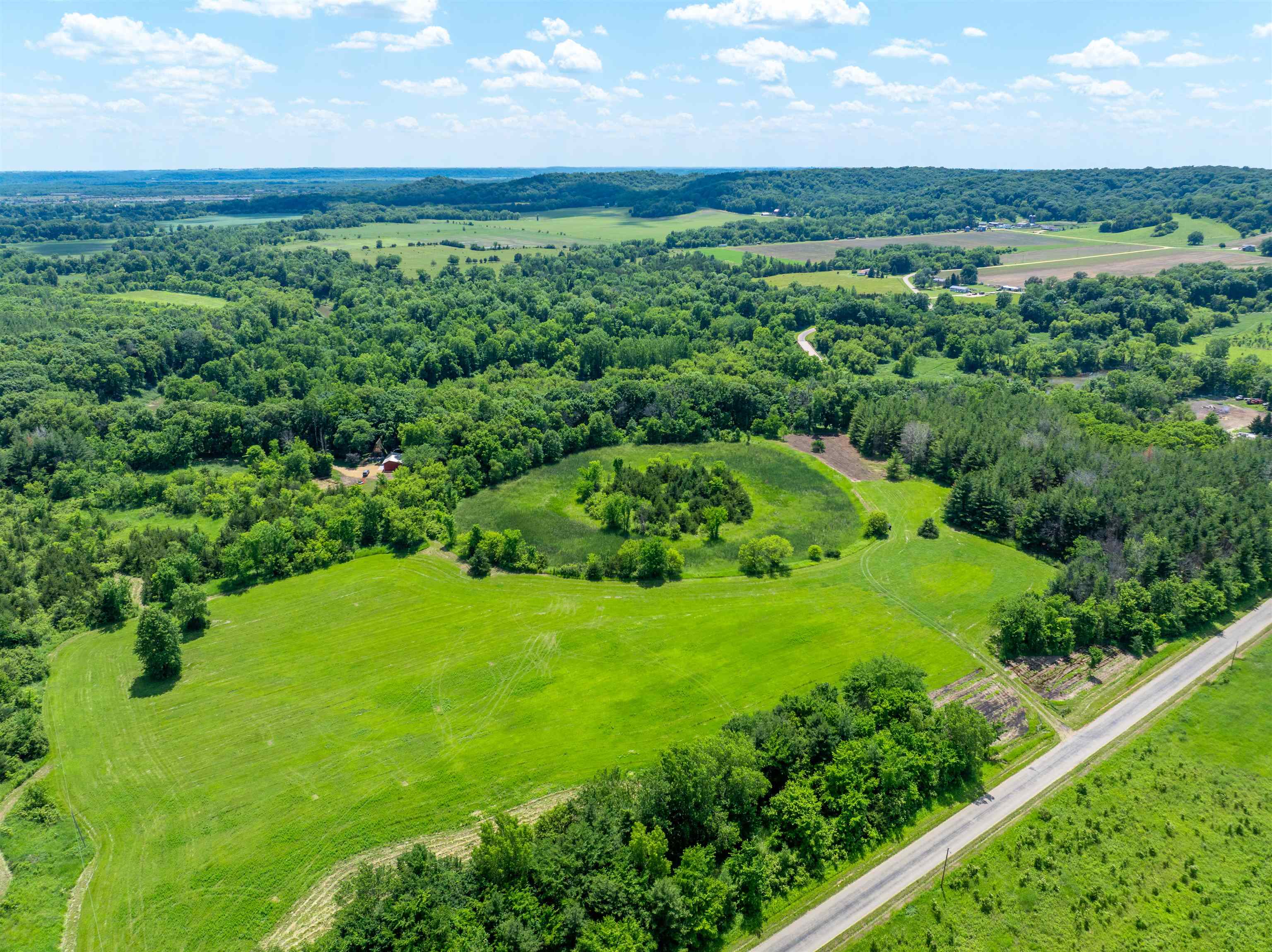 0 South Crazy Hollow Road Hanover, IL 61041 - Photo 41 of 98 a view of a garden with an outdoor space