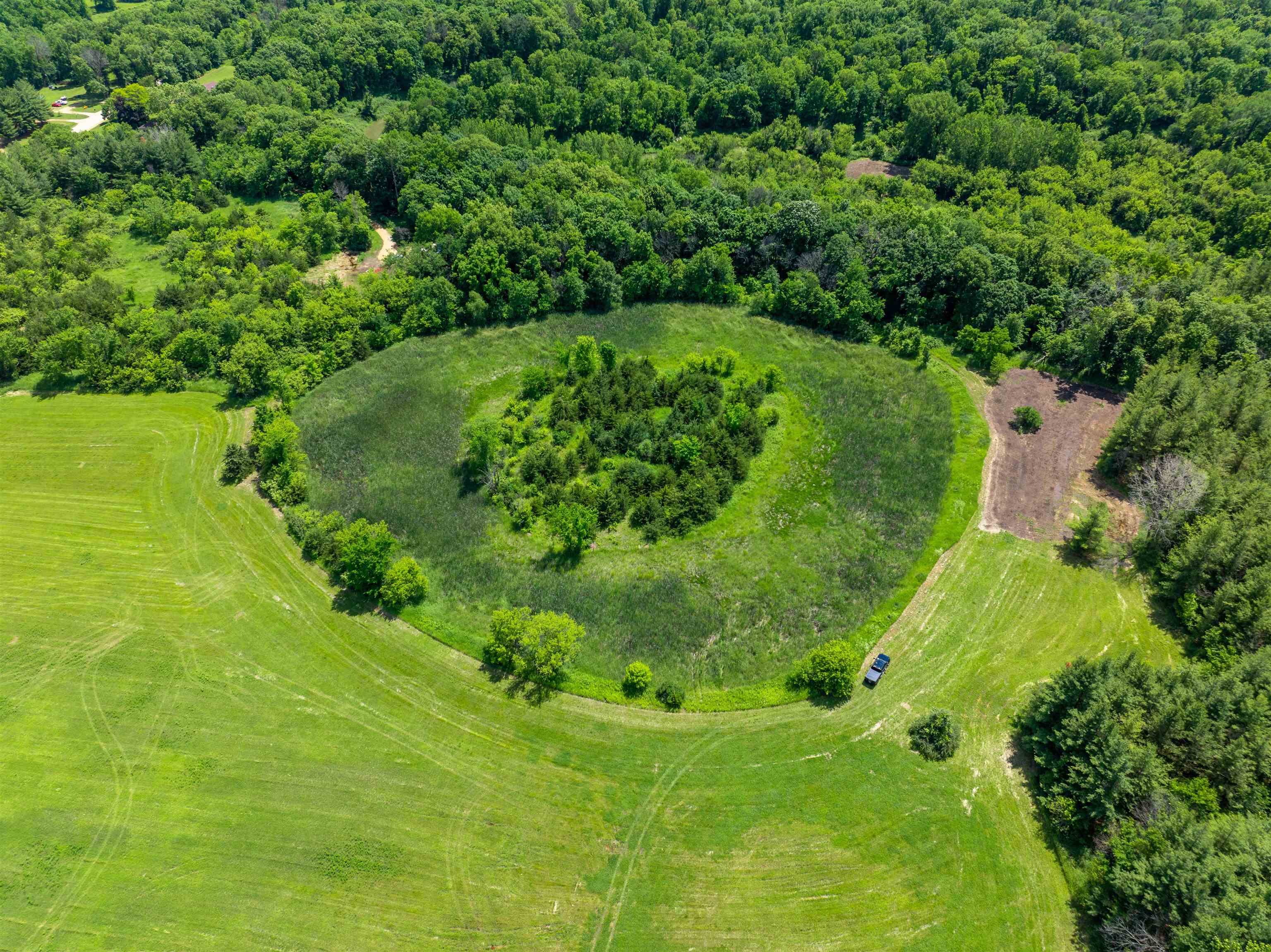 0 South Crazy Hollow Road Hanover, IL 61041 - Photo 44 of 98 a view of a garden