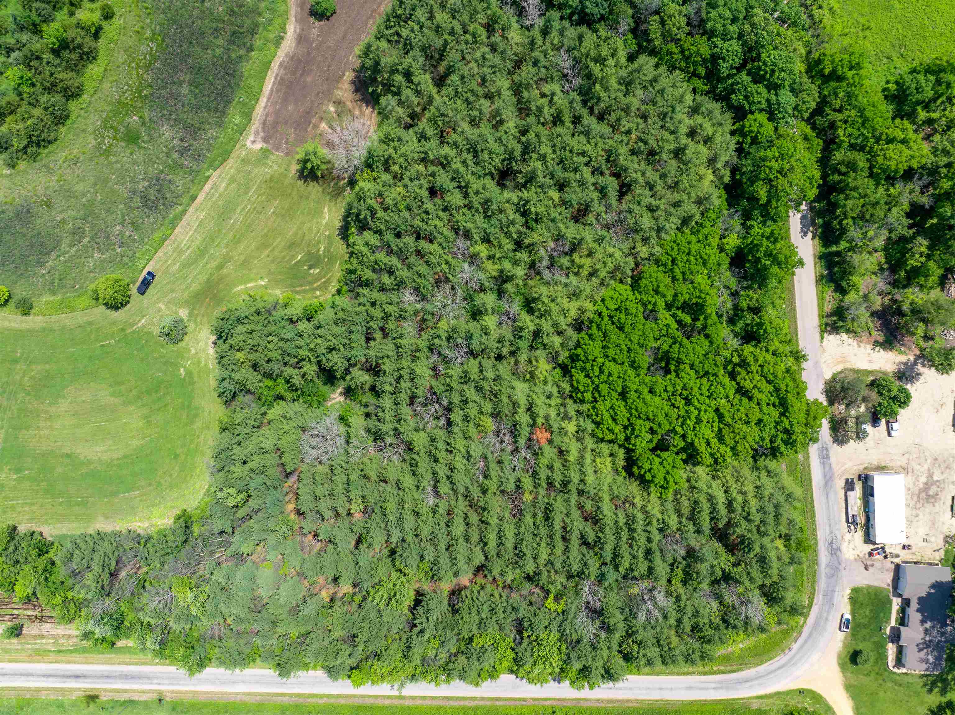 0 South Crazy Hollow Road Hanover, IL 61041 - Photo 46 of 98 a view of a garden