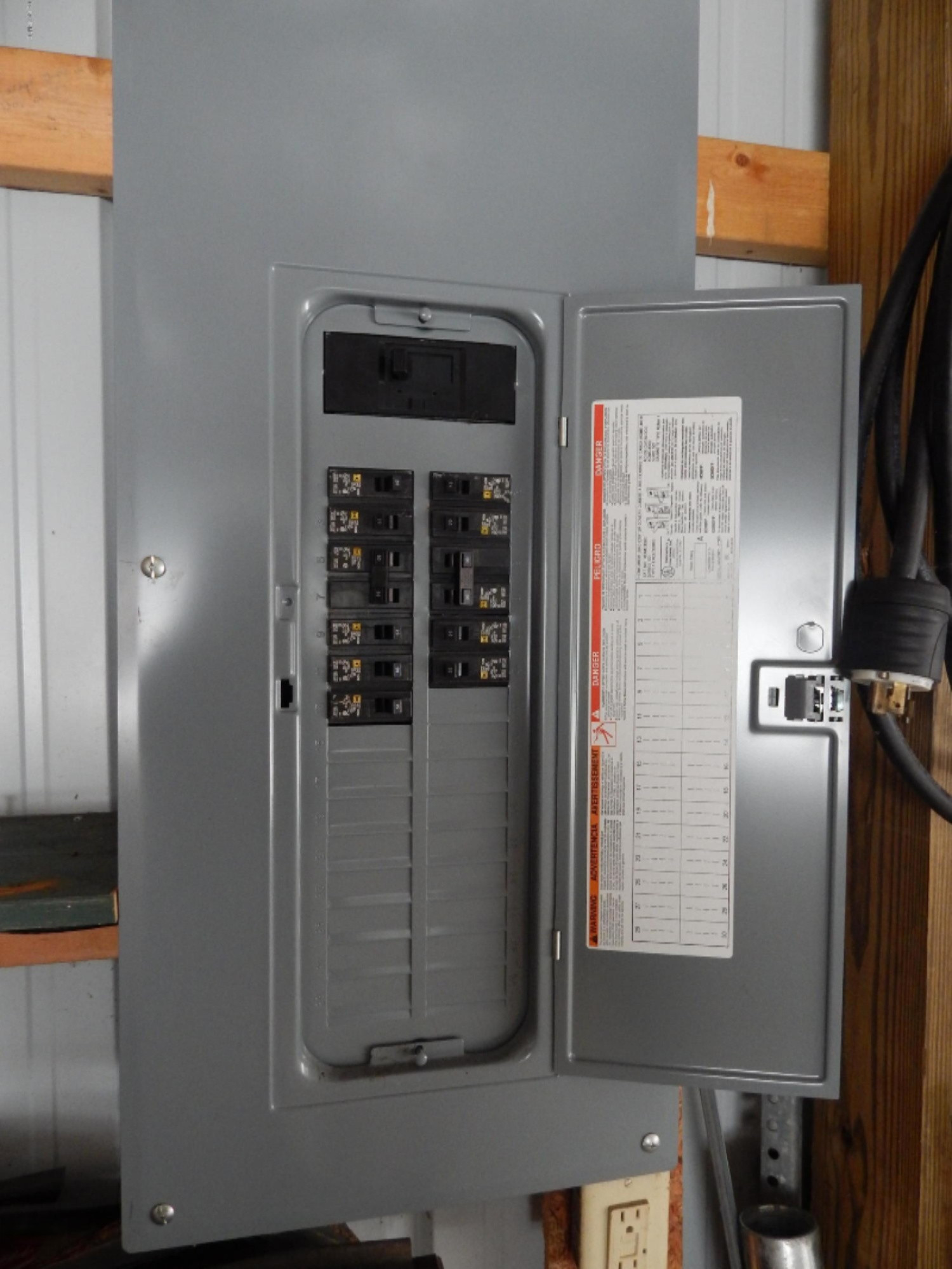 5595 8 Mile Road Onekama, MI 49675 - Photo 6 of 15 Electrical Panel Box