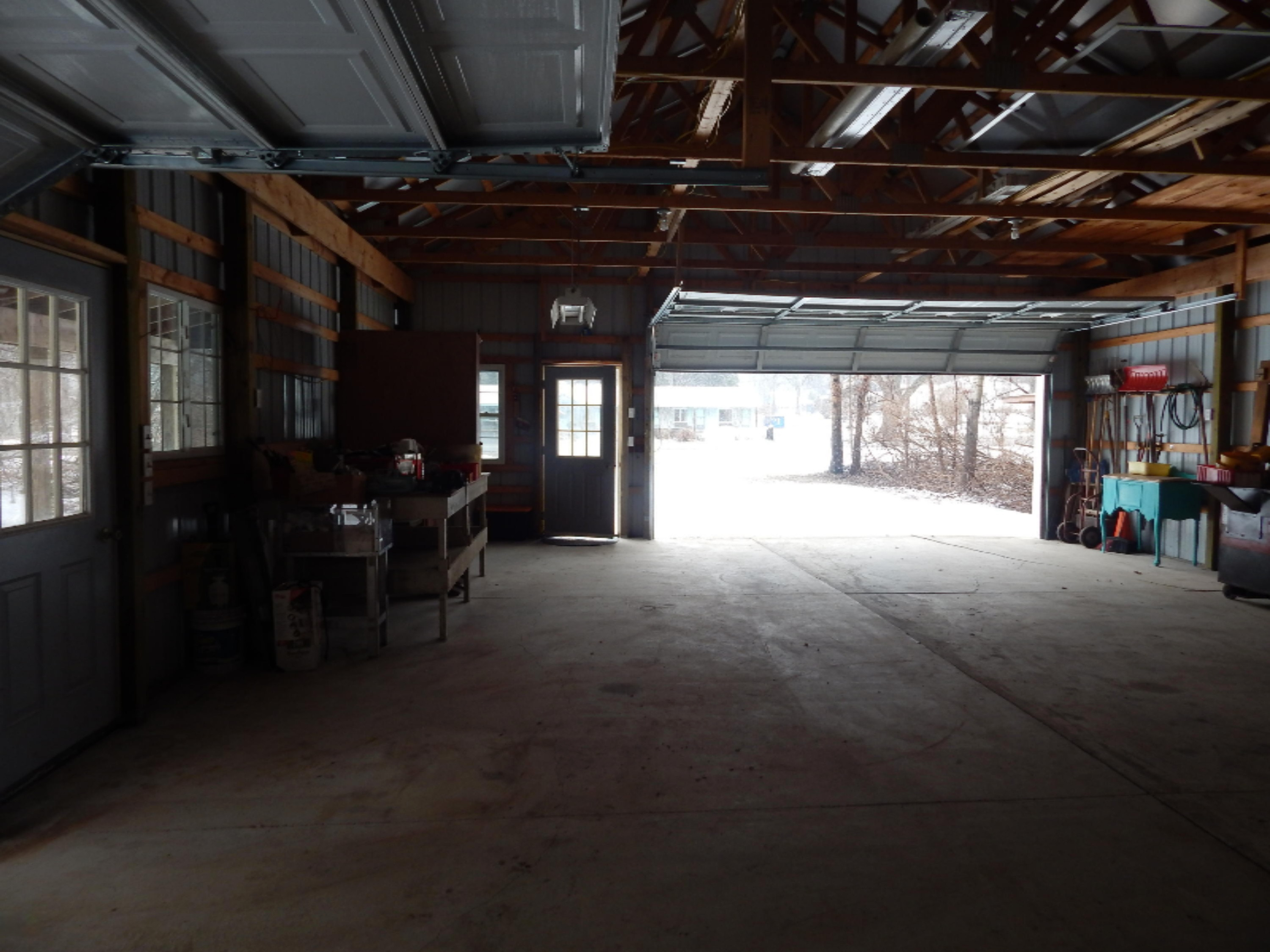 5595 8 Mile Road Onekama, MI 49675 - Photo 10 of 15 Toward Eight Mile Road