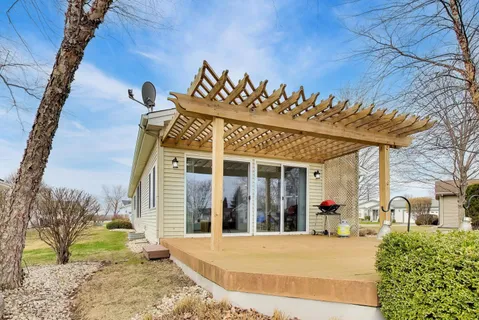 front view of a house with a street