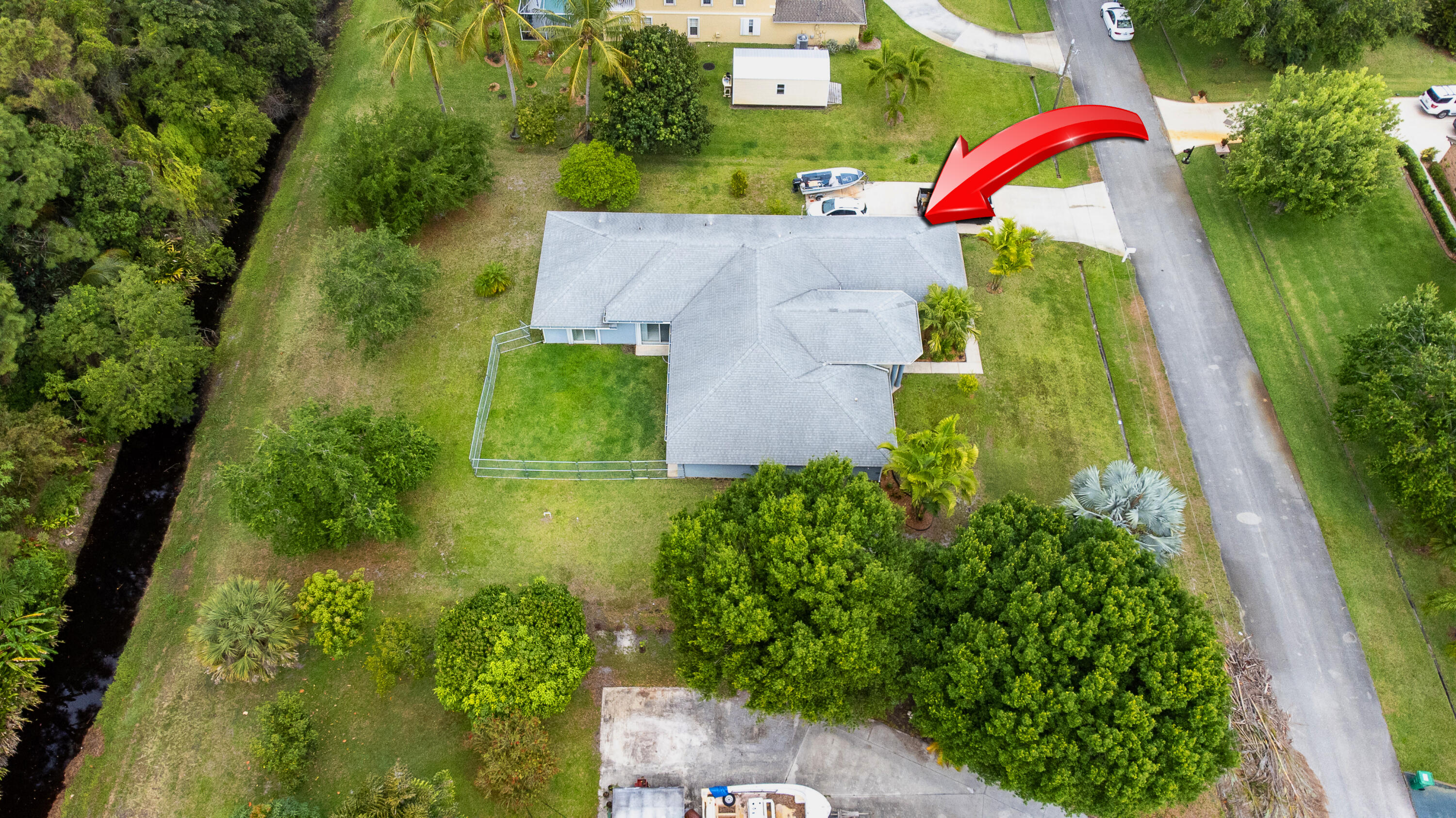 2072 Southeast Hanford Road Port St. Lucie, FL 34952 - Photo 42 of 48 an aerial view of a house