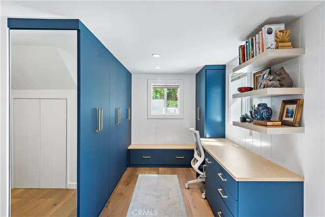 a room with furniture and a rug