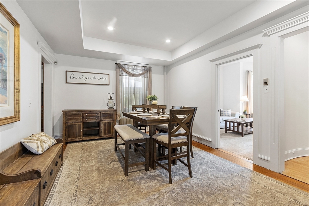 199 High Street Athol, MA 01331 - Photo 7 of 37 a view of a dining room with furniture and a chandelier