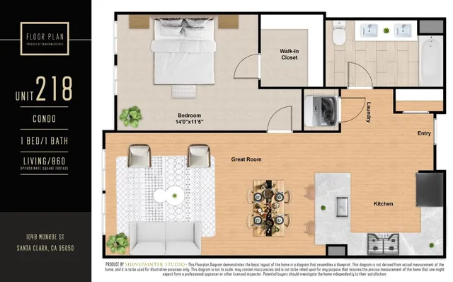 $729,000 | 1048 Monroe Street, Unit 218, Santa Clara, CA 95050