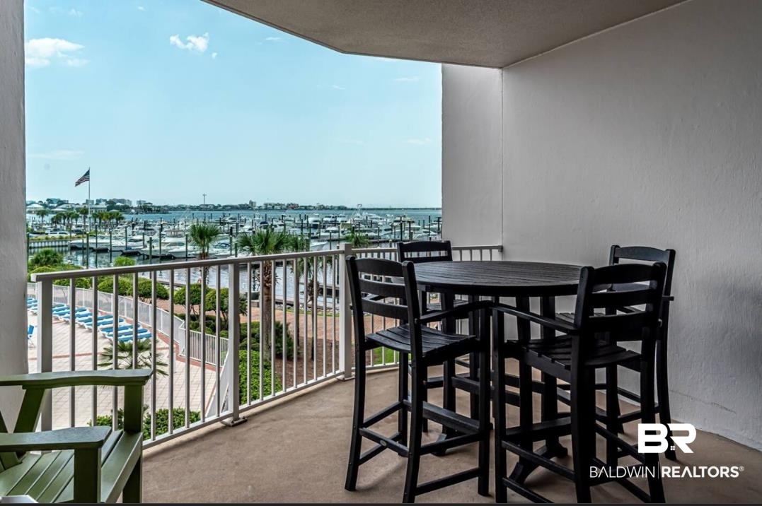 27800 Canal Road, Unit 212 Orange Beach, AL 36561 - Photo 38 of 43 Balcony with a water view