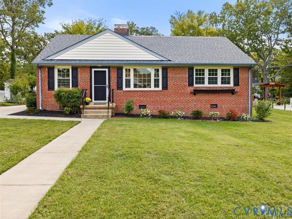 8719 Mapleton Road Henrico, VA 23229 - Photo 2 of 20 Charming brick ranch home featuring a welcoming fr