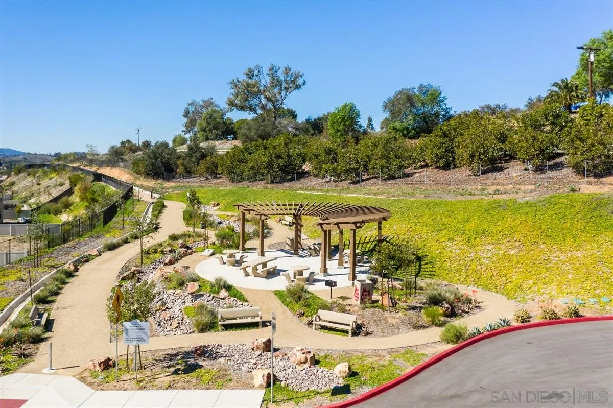 1309 Malone Court Escondido, CA 92026 - Photo 39 of 39 a view of a swimming pool with an ocean view