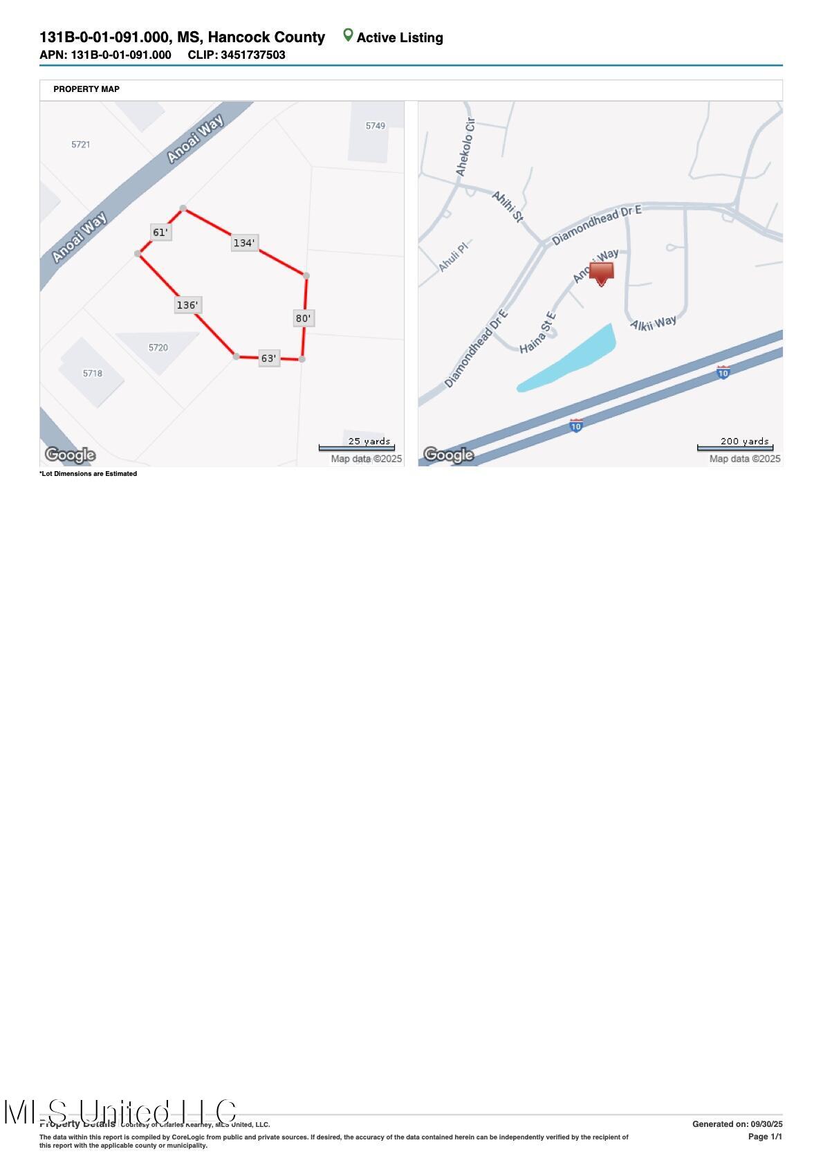 Lot 9 Anoai Way Diamondhead, MS 39525 - Photo 1 of 1 47FF34C9-60B3-445D-BCC0-0804936B4012