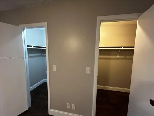 a view of walk in closet