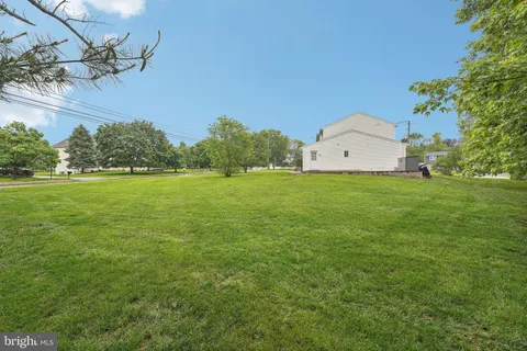 a view of a big room with a big yard and potted plants