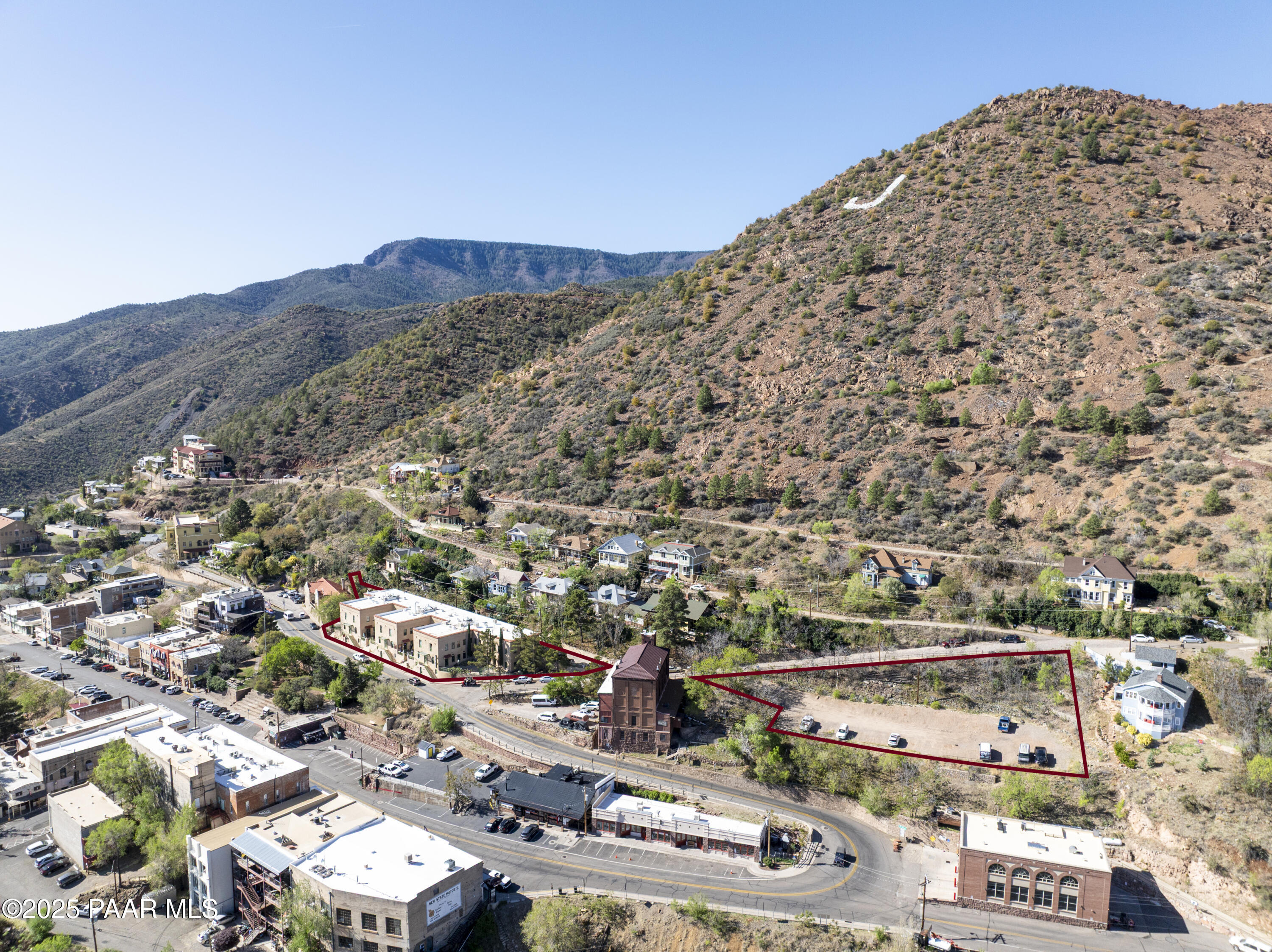403 Clark Street Jerome, AZ 86331 - Photo 21 of 60 an aerial view of a house