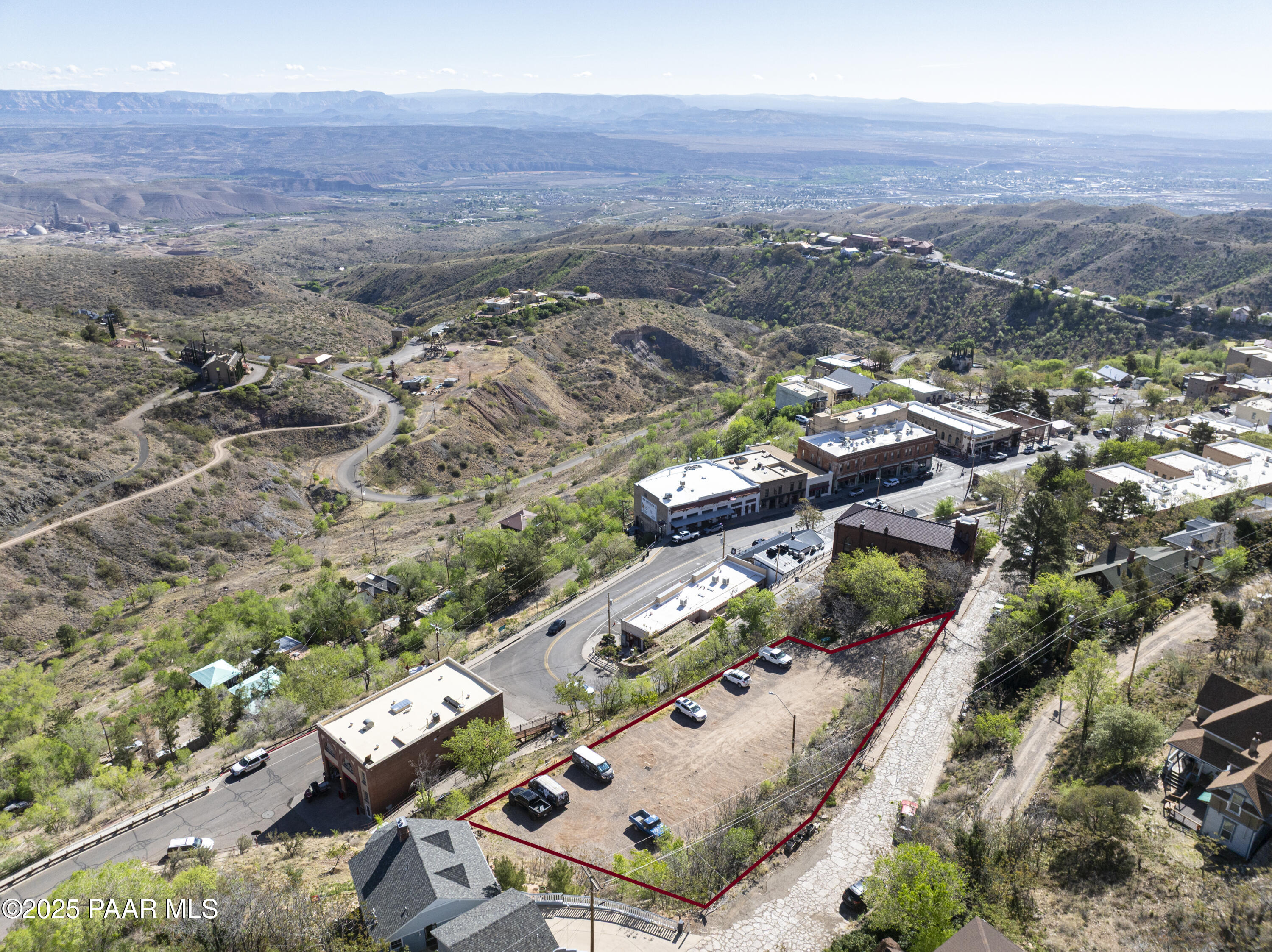 403 Clark Street Jerome, AZ 86331 - Photo 22 of 60 an aerial view of multiple house