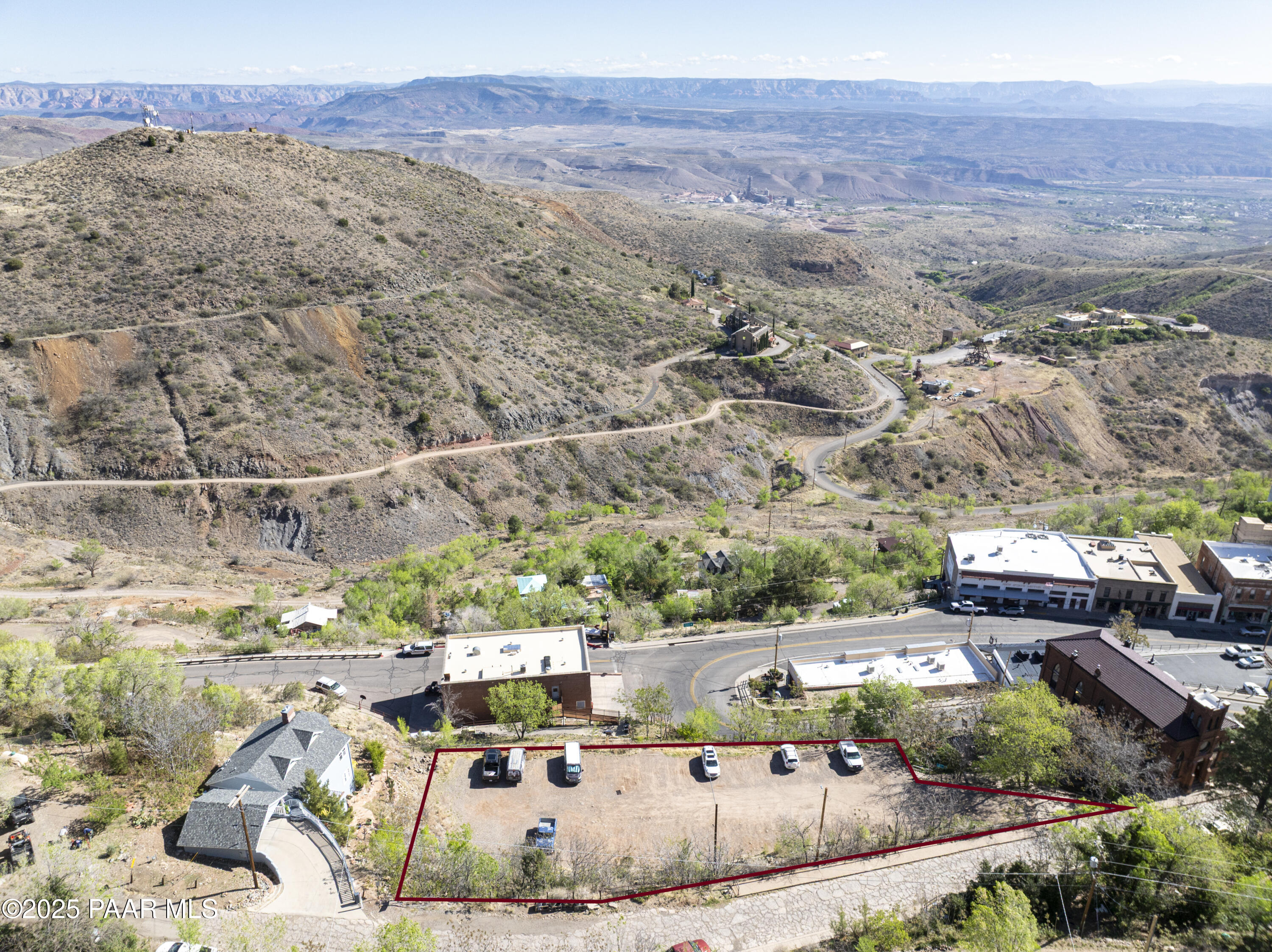 403 Clark Street Jerome, AZ 86331 - Photo 23 of 60 Aerial Overview 2