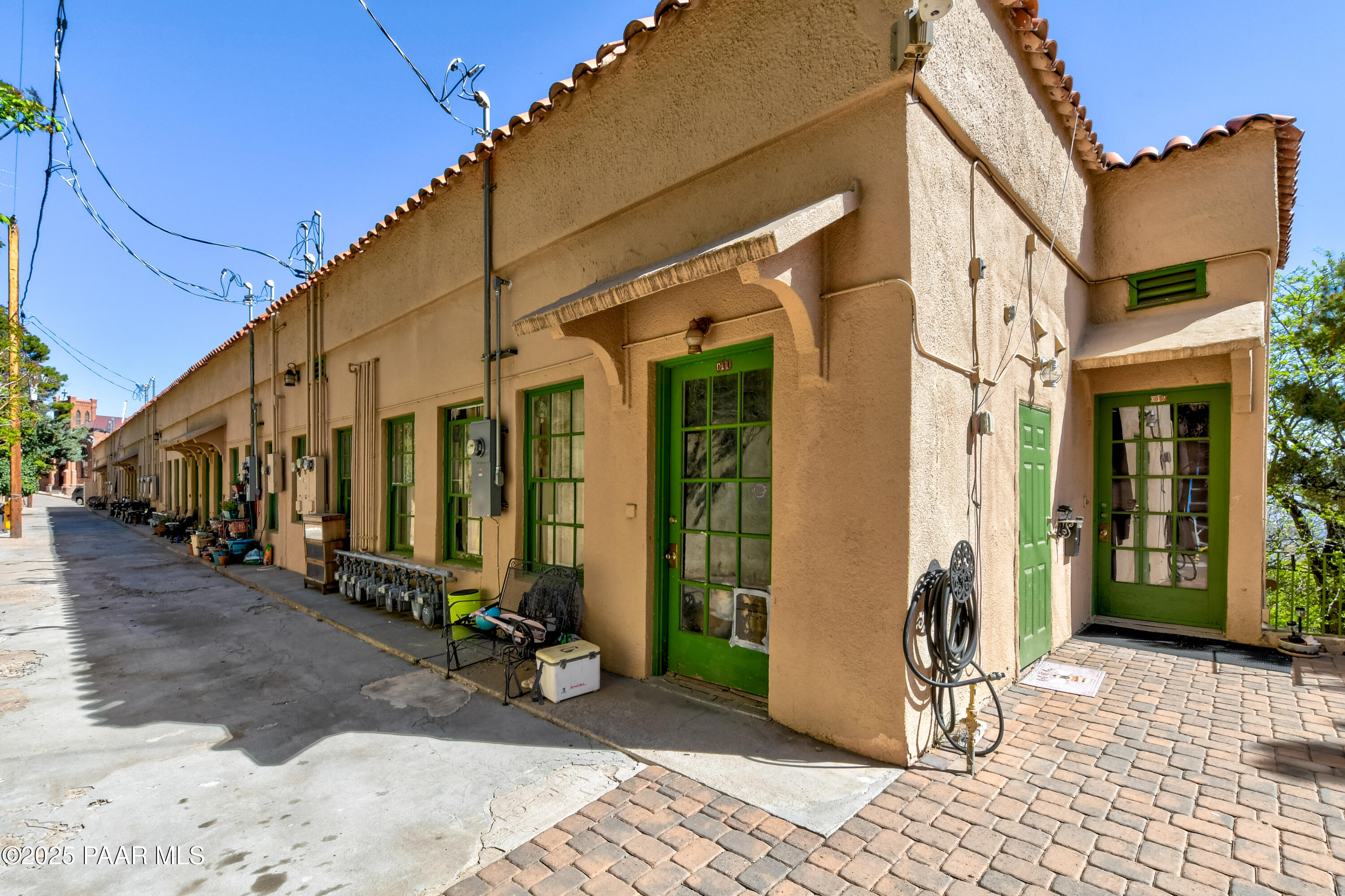 403 Clark Street Jerome, AZ 86331 - Photo 29 of 60 a view of a street with sitting area