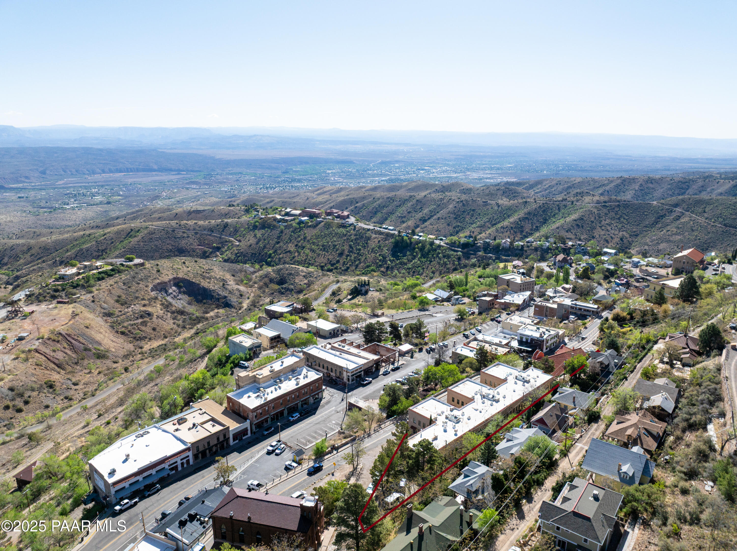 403 Clark Street Jerome, AZ 86331 - Photo 48 of 60 an aerial view of multiple house