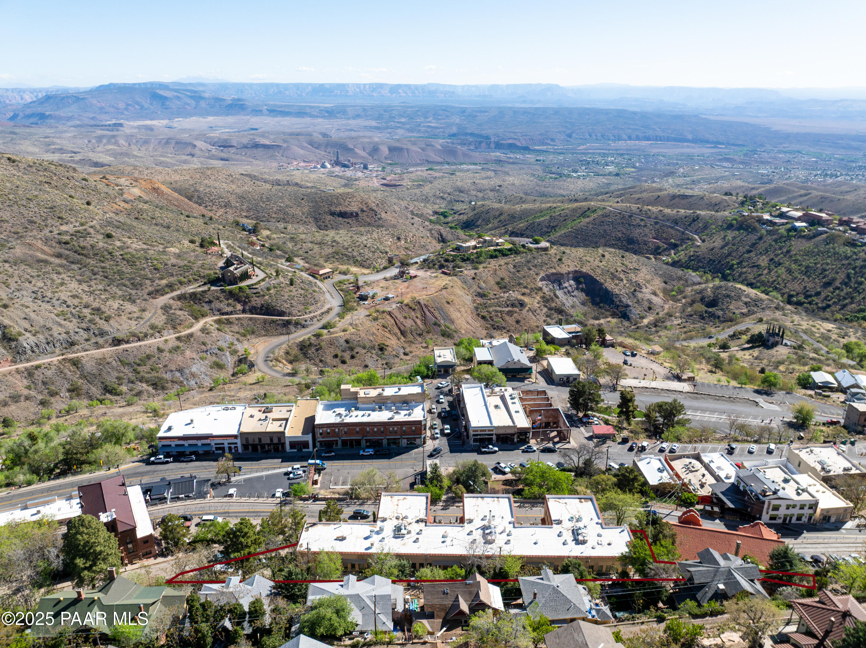 403 Clark Street Jerome, AZ 86331 - Photo 49 of 60 an aerial view of multiple house