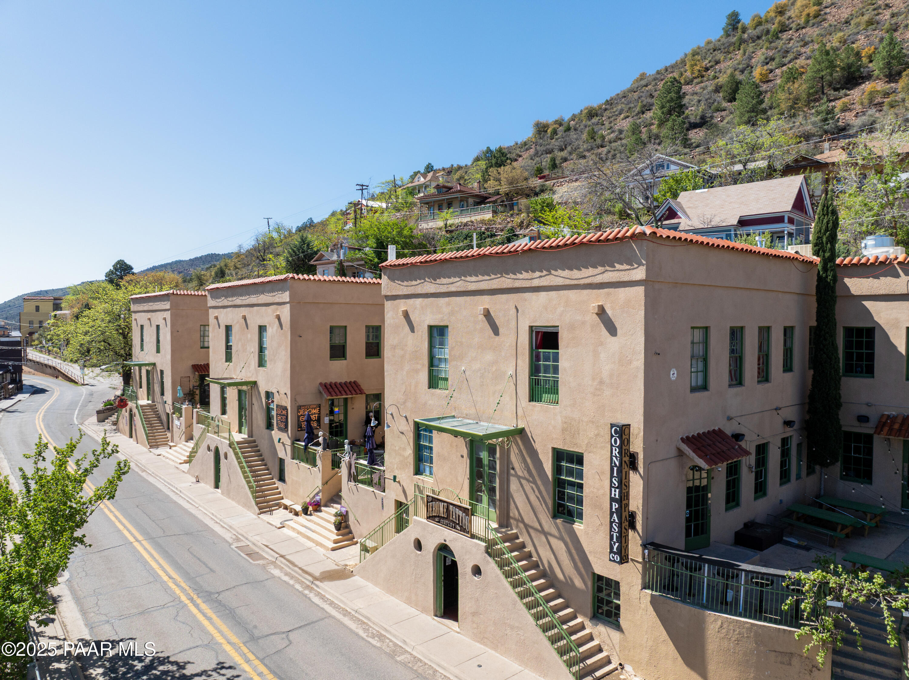403 Clark Street Jerome, AZ 86331 - Photo 55 of 60 a view of a white building with many windows