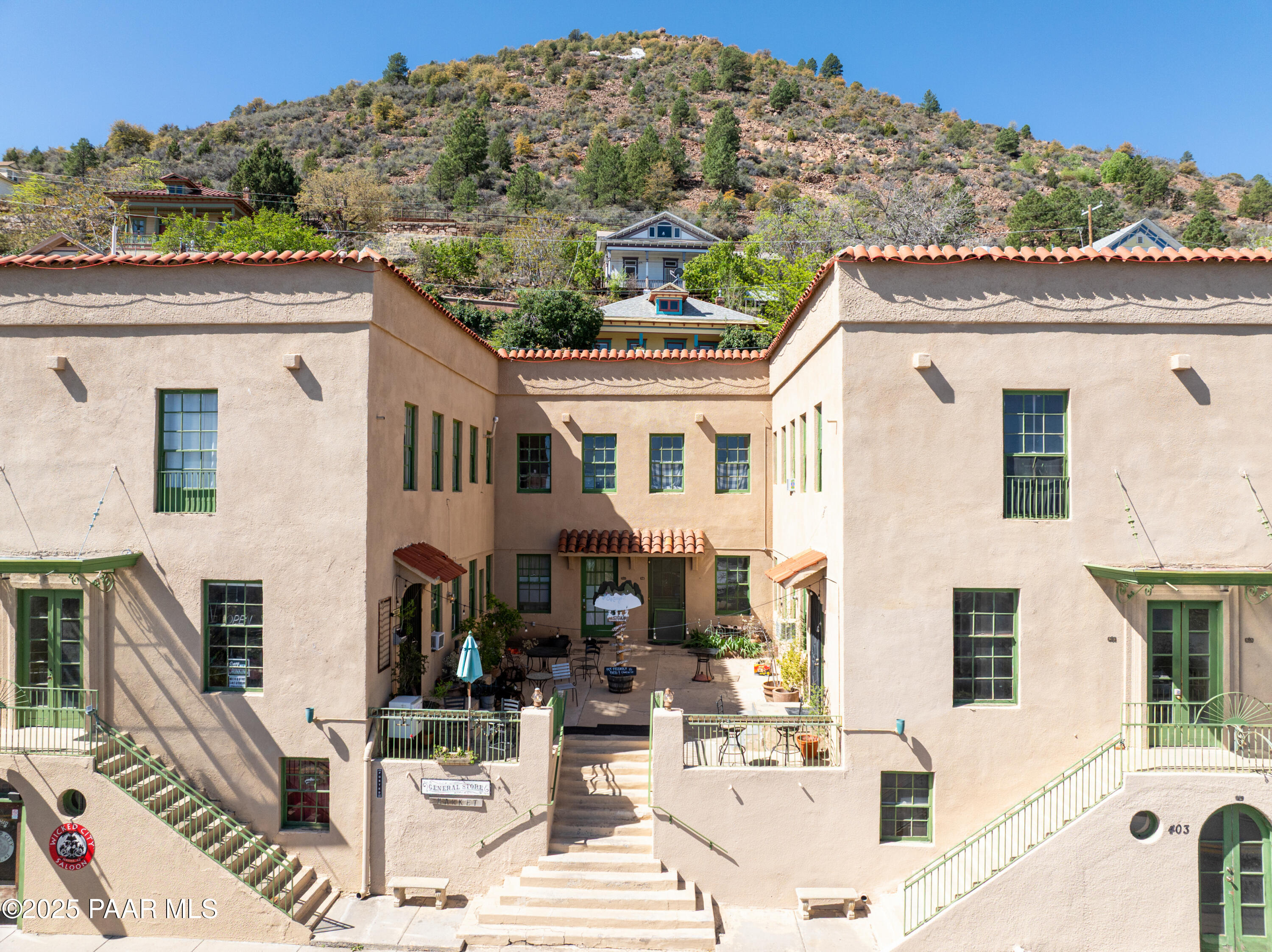 403 Clark Street Jerome, AZ 86331 - Photo 57 of 60 a view of a white building among the street
