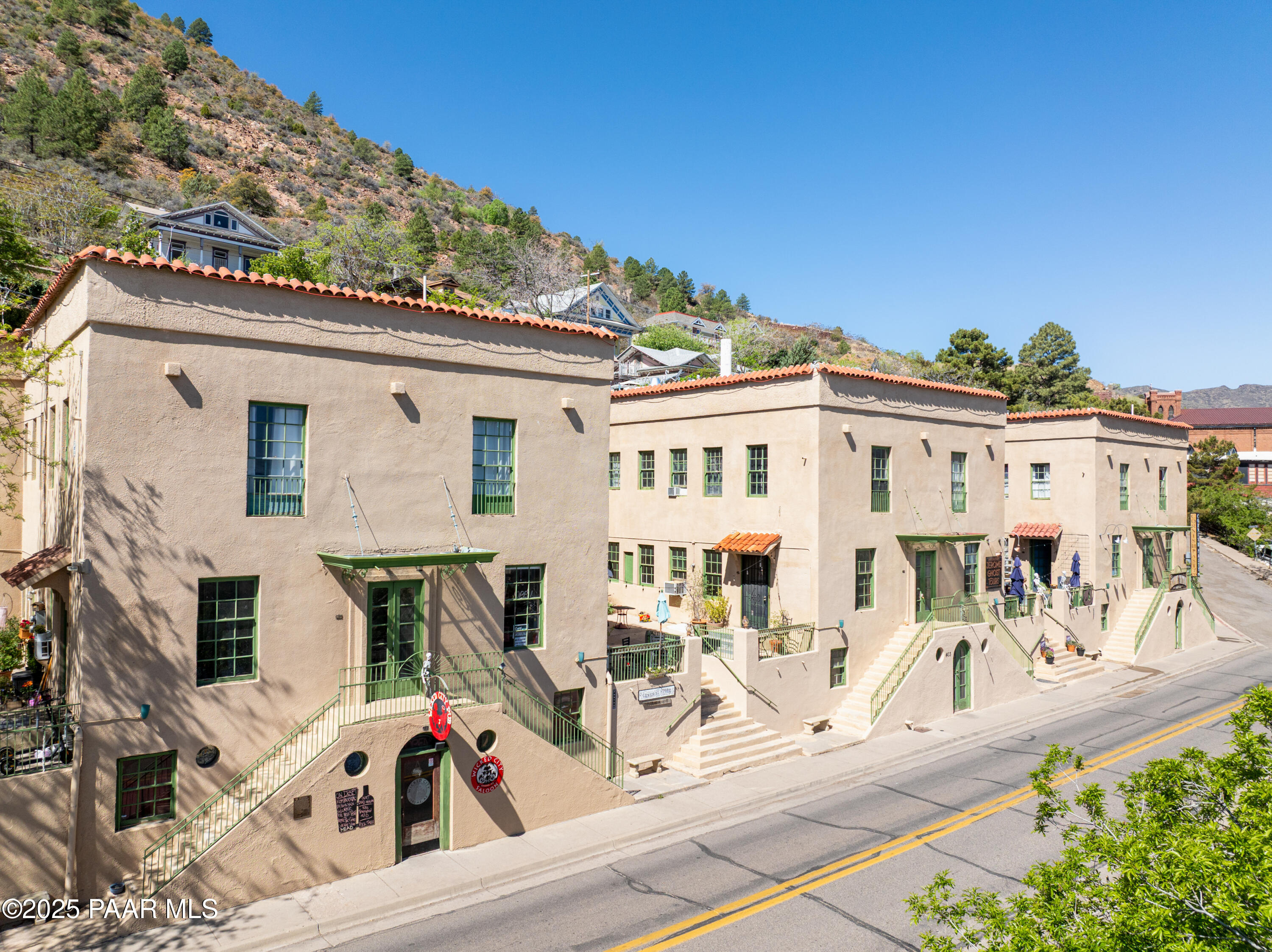 403 Clark Street Jerome, AZ 86331 - Photo 59 of 60 a view of a white building with many windows