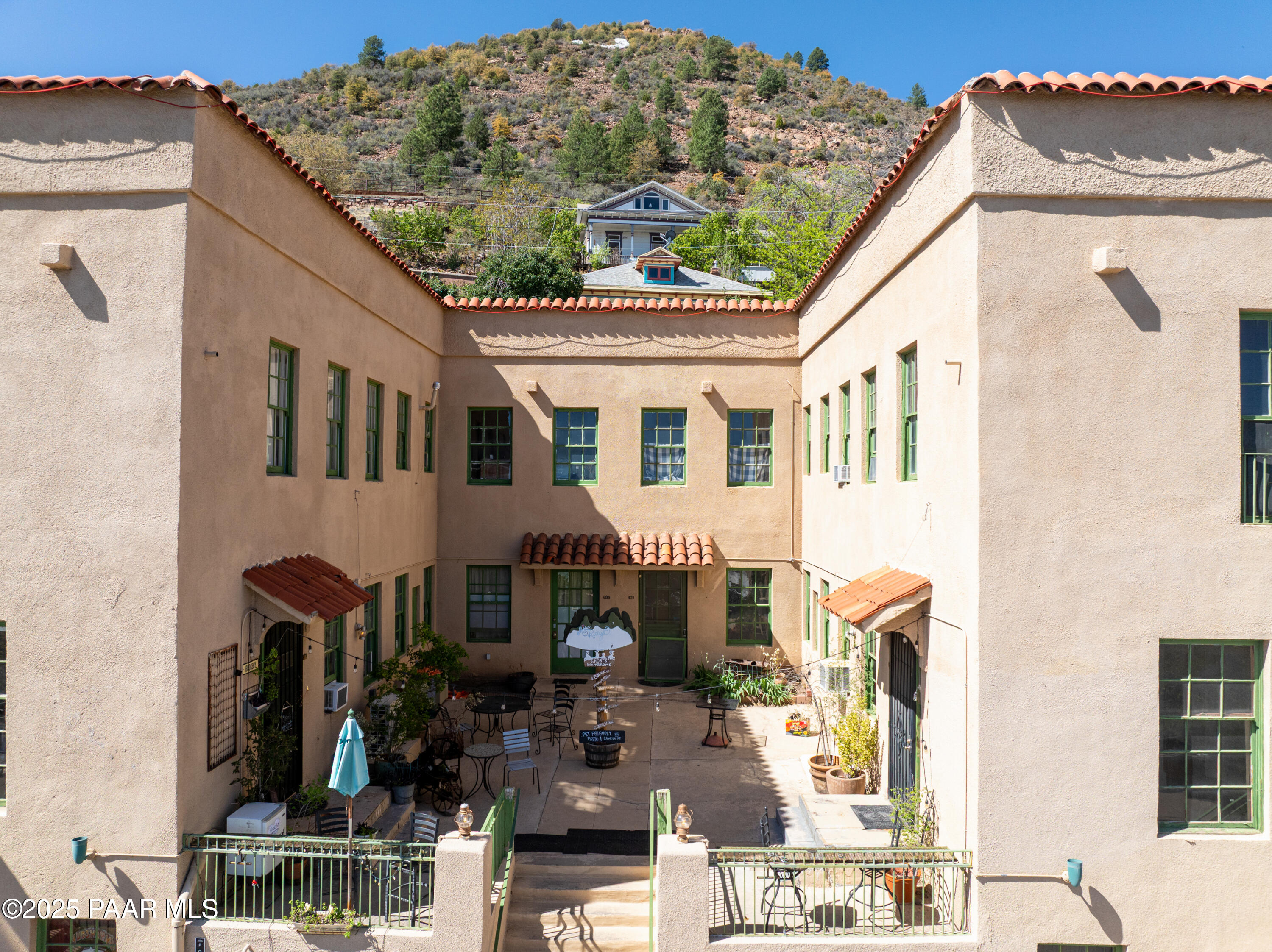 403 Clark Street Jerome, AZ 86331 - Photo 8 of 60 a front view of a building with balcony