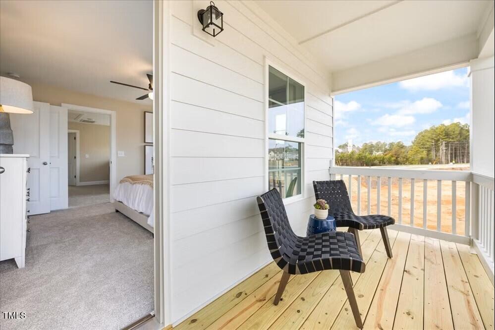 541 Forestville Road Wake Forest, NC 27587 - Photo 17 of 47 a view of an empty room and outdoor space