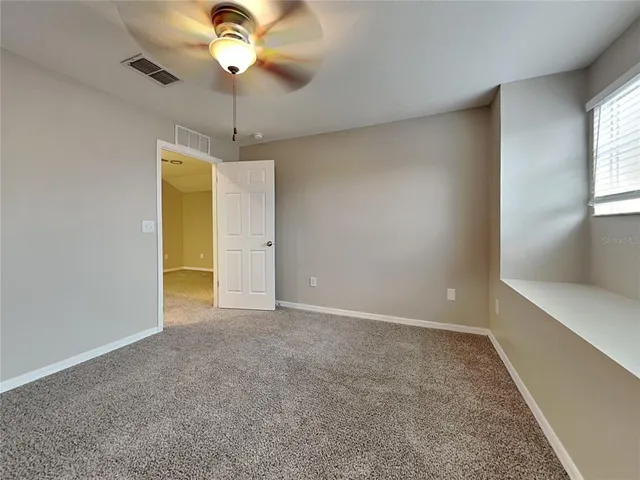 a view of empty room