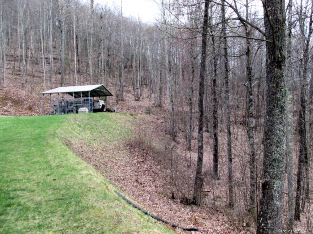 2574 Cabin Flats Road Sylva, NC 28779 - Photo 19 of 22 a backyard of a house with table and chairs