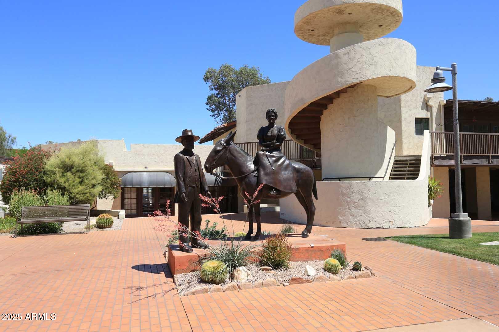 3928 North Granite Reef Road Scottsdale, AZ 85251 - Photo 43 of 50 Civic Center Mall-Statue