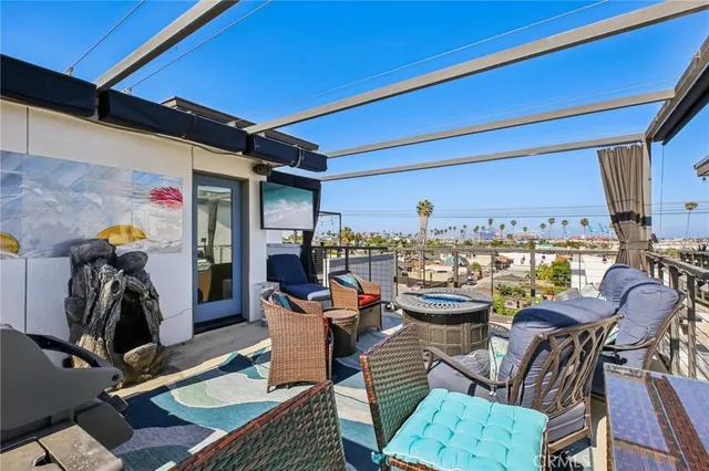 an aerial view of a city with lots of residential buildings