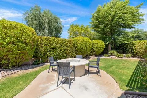 a view of a lake with a mountain