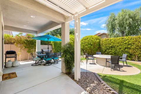 a view of a volley ball court