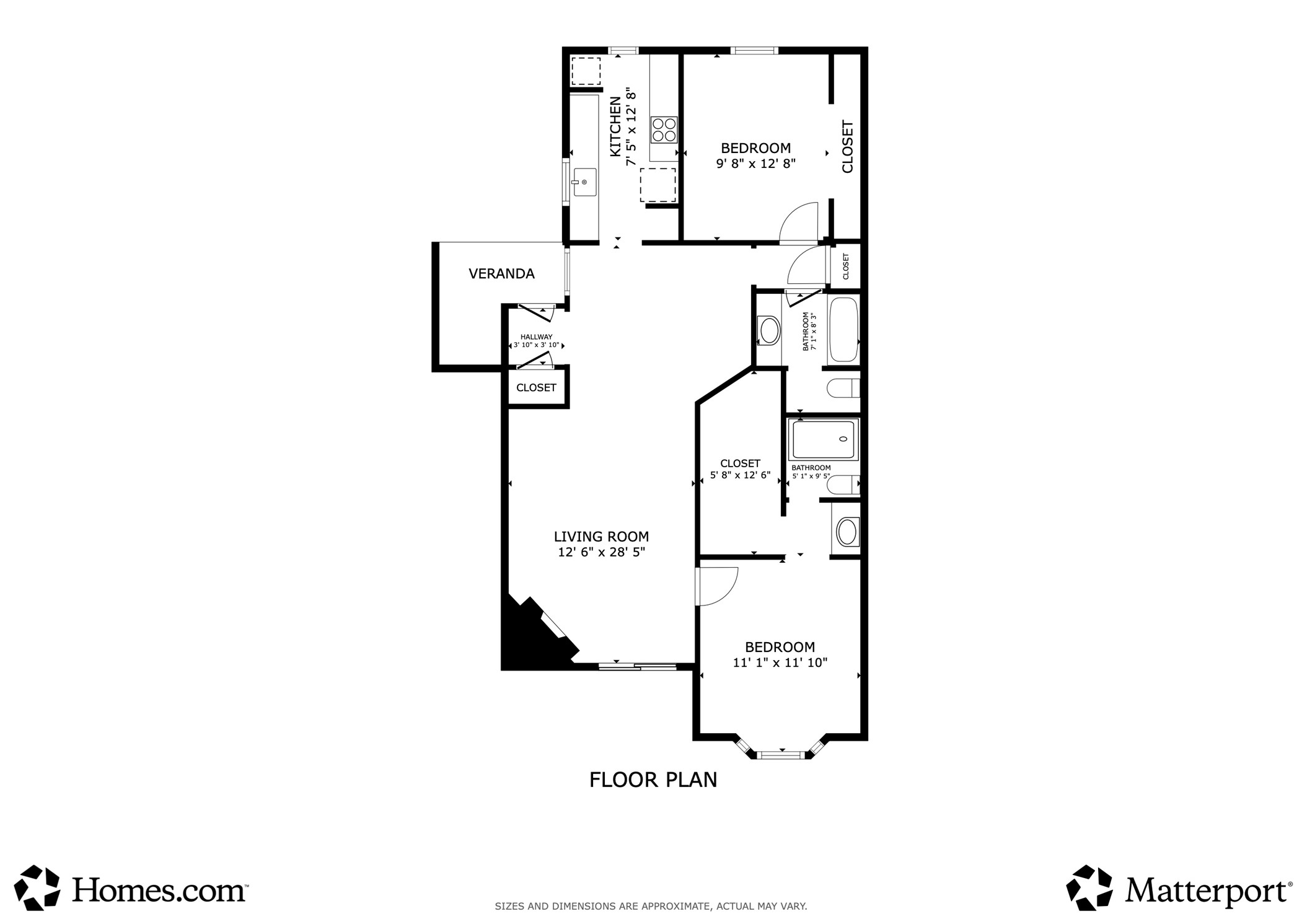 1601 Faro Drive, Unit 1402 Austin, TX 78741 - Photo 29 of 29 Floor plan