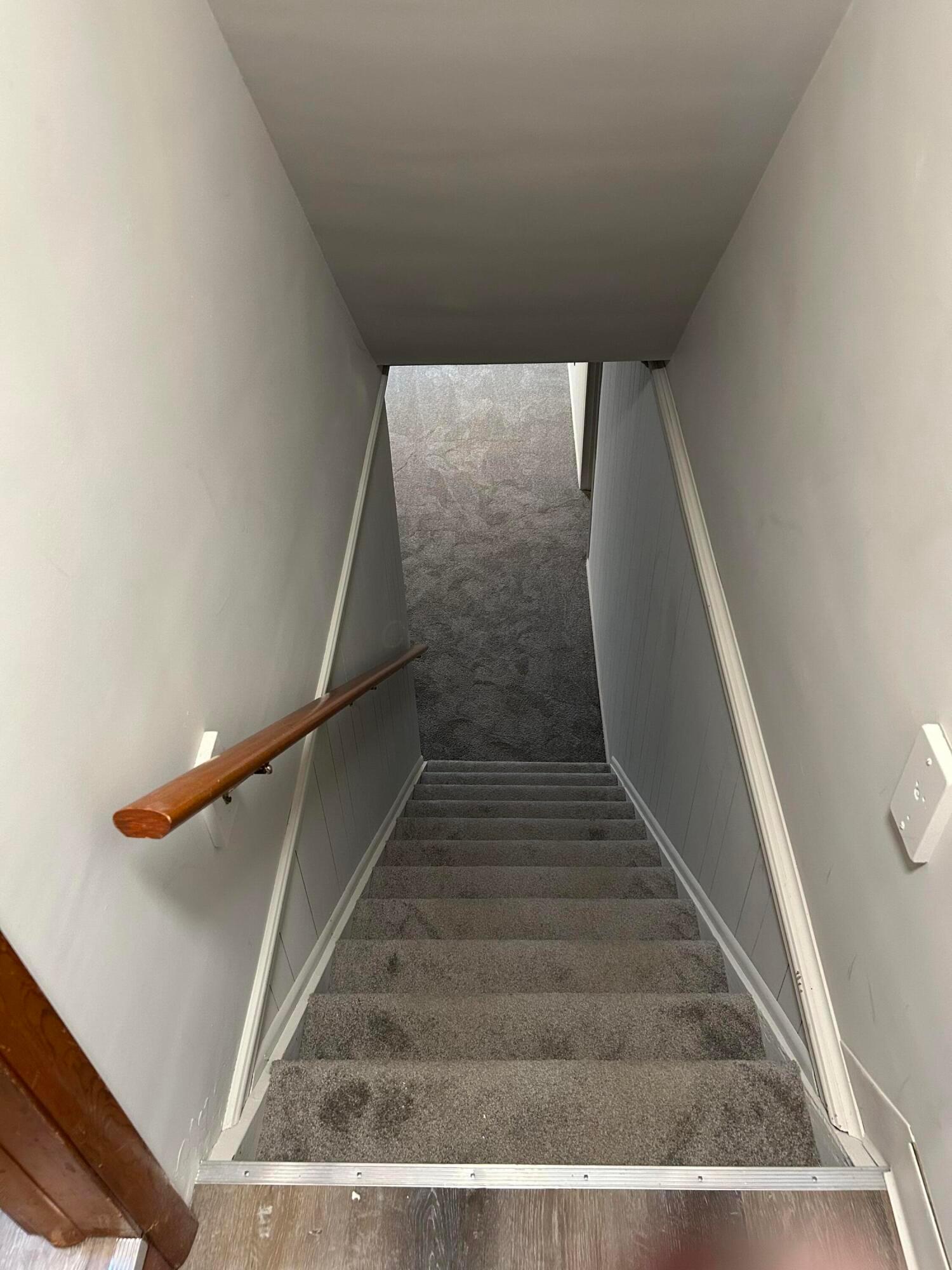 372 Topsfield Road Columbus, OH 43228 - Photo 13 of 31 Stairs To Finished Lower Level
