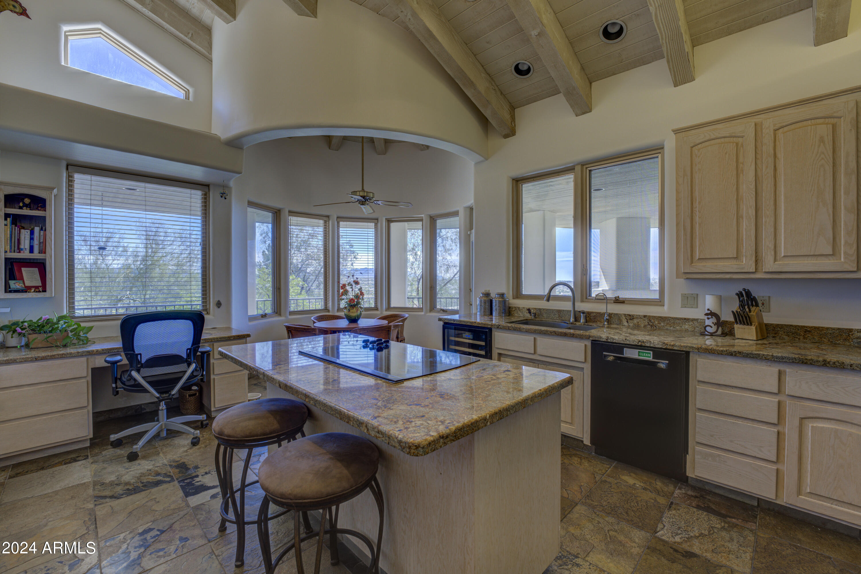 6431 East El Sendero Road Carefree, AZ 85377 - Photo 15 of 50 Sunny East Kitchen