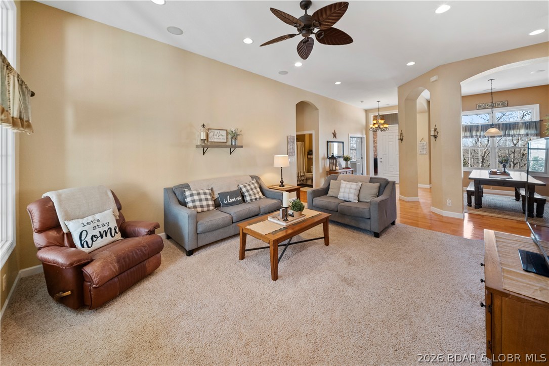 47 Mockingbird Road Lake Ozark, MO 65049 - Photo 15 of 66 another angle of the living room