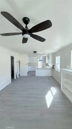 a view of kitchen and window