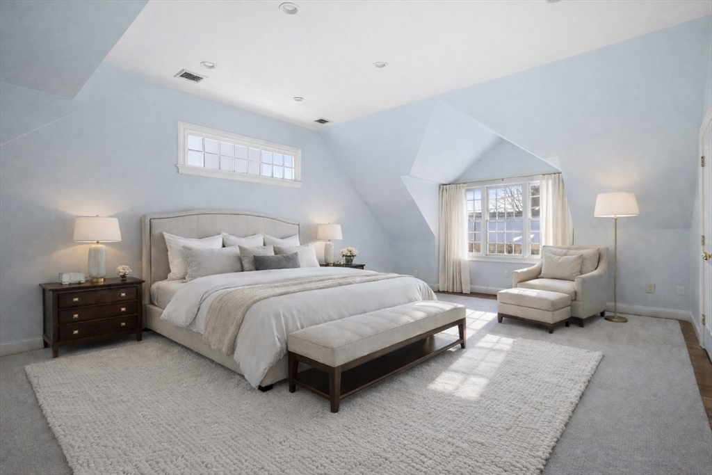 20 Risley Road Newton, MA 02465 - Photo 14 of 41 a bedroom with a bed and window