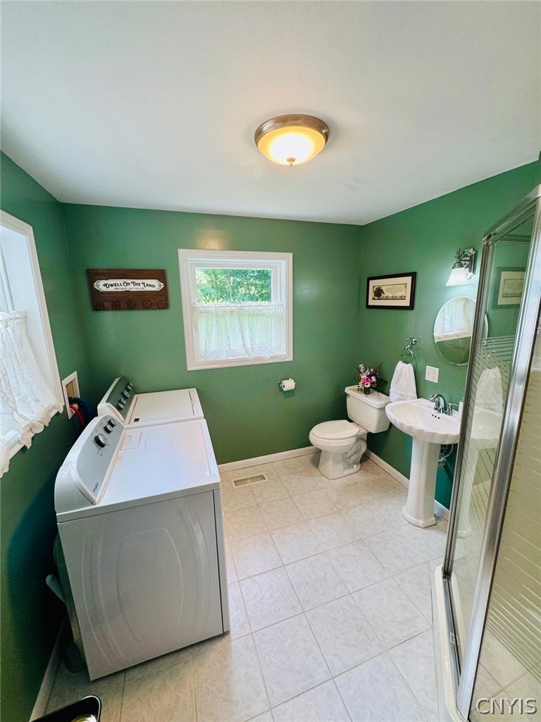 2090 Parks Road Cortland, NY 13045 - Photo 9 of 31 Downstairs Full bath with Laundry