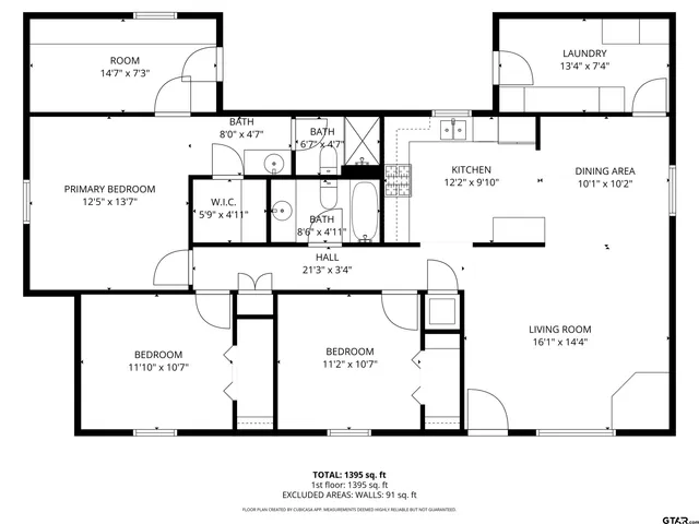 $1,600 | 10134 Fm 346 Street East, Whitehouse, TX 75791