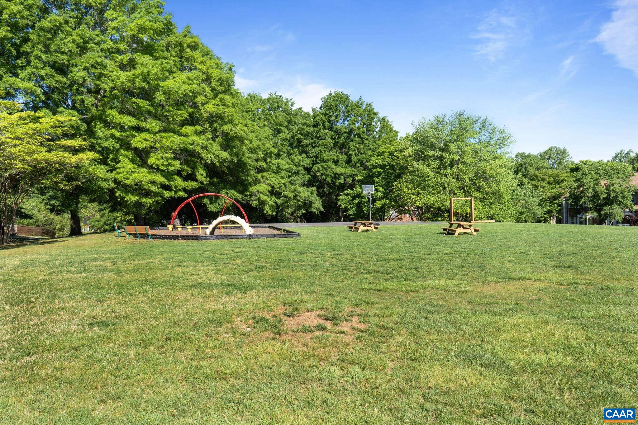 1522 Minor Ridge Court Charlottesville, VA 22901 - Photo 25 of 29 a view of a garden and basketball court