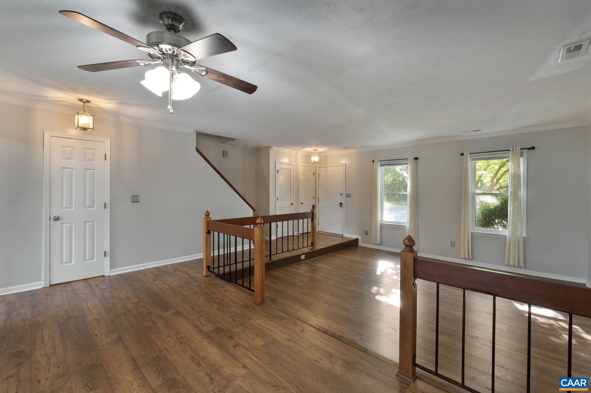 1522 Minor Ridge Court Charlottesville, VA 22901 - Photo 9 of 29 wooden floor in an empty room with a window
