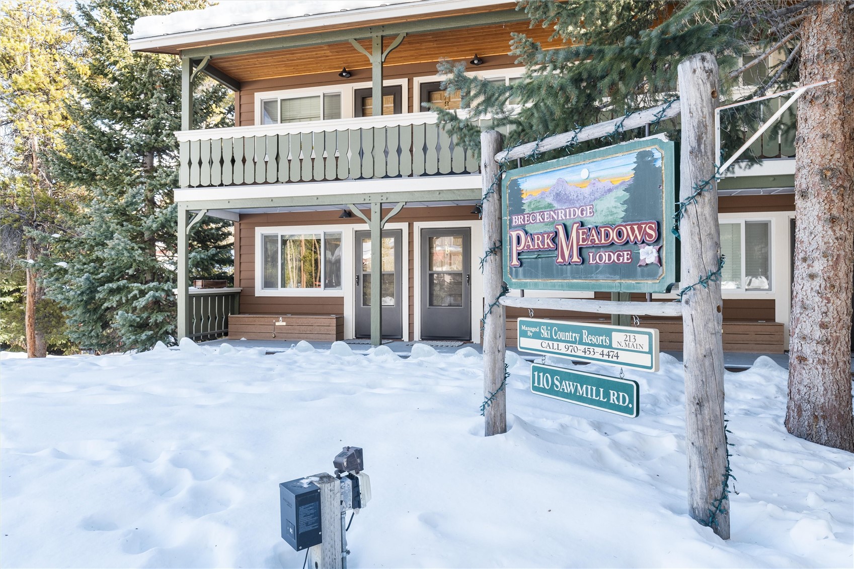 110 Sawmill Road, Unit 4B Breckenridge, CO 80424 - Photo 1 of 28 Welcome to Park Meadows 4B. A bright and charming 1 bedroom condo with increadible proximity to everything Breckenridge has to offer.