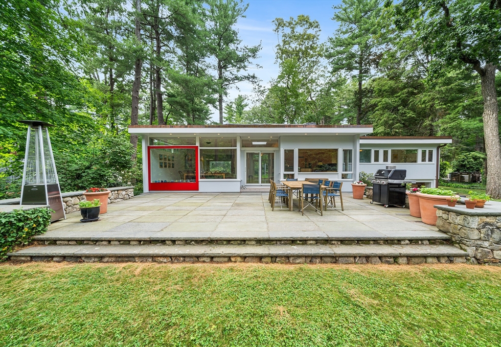 32 Moon Hill Road Lexington, MA 02421 - Photo 25 of 34 a view of house with swimming pool and sitting area