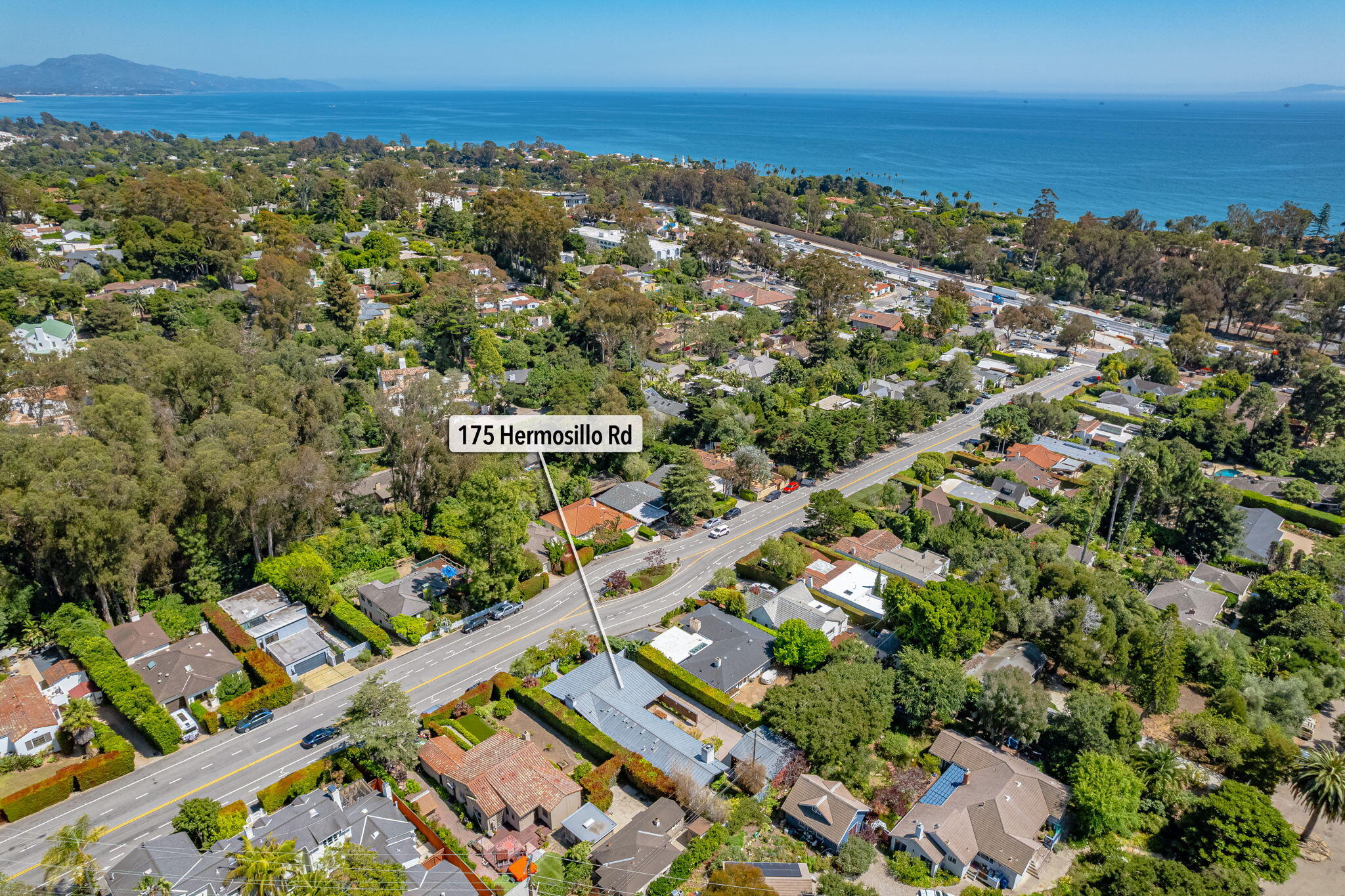 175 Hermosillo Road Montecito, CA 93108 - Photo 19 of 19 an aerial view of multiple house